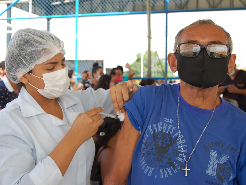 FMS leva vacinação contra a Covid para o evento Teresina Cuida de Você