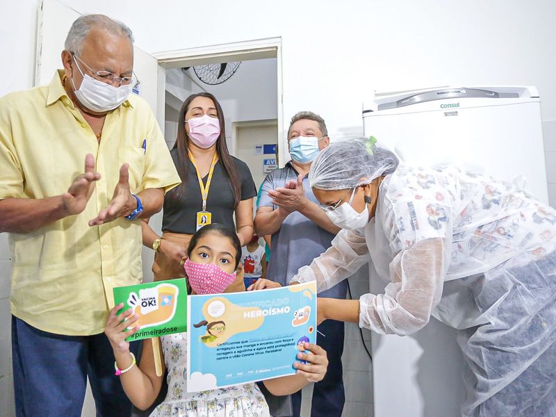 “DIA D”: Dr. Pessoa acompanha a vacinação de crianças da zona rural de Teresina contra a covid-19