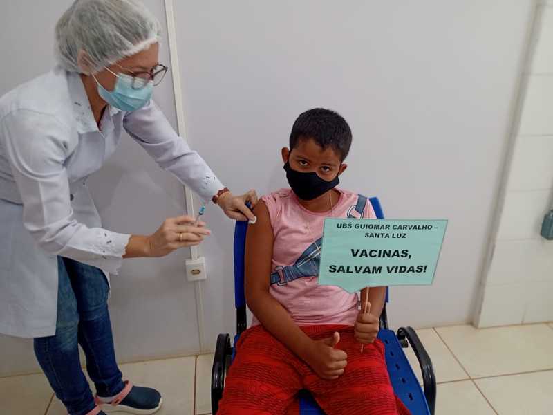 65% das crianças de Teresina já receberam a primeira dose da vacina contra a covid