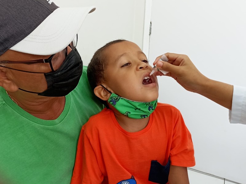 FMS informa que continua vacinação contra a pólio mesmo com fim da campanha nacional