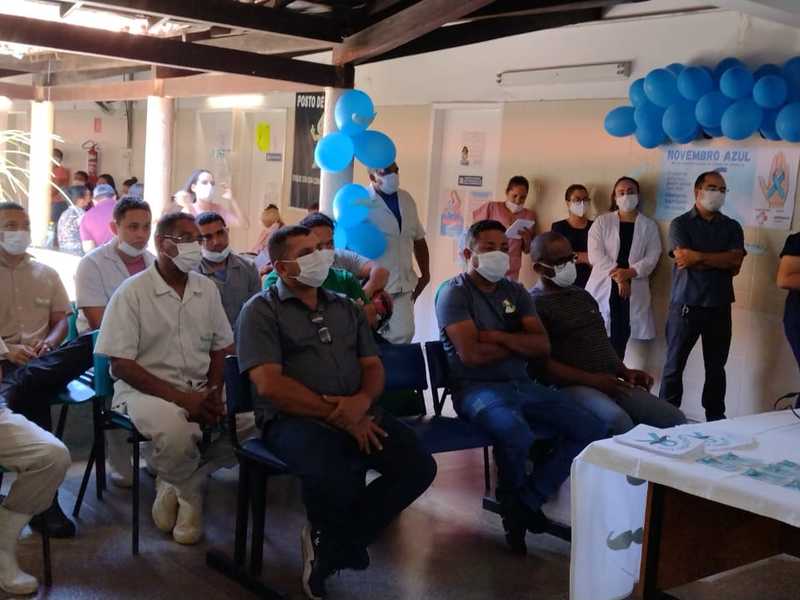 Hospital do Satélite faz palestra para alertar sobre cuidados com a saúde do homem