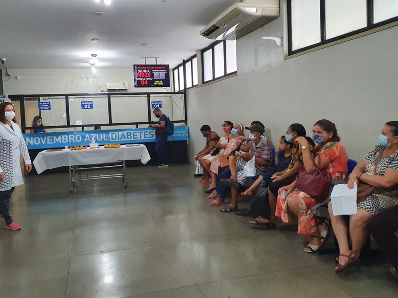 Centro de Saúde Lineu Araújo atende e orienta diabéticos para controle da doença