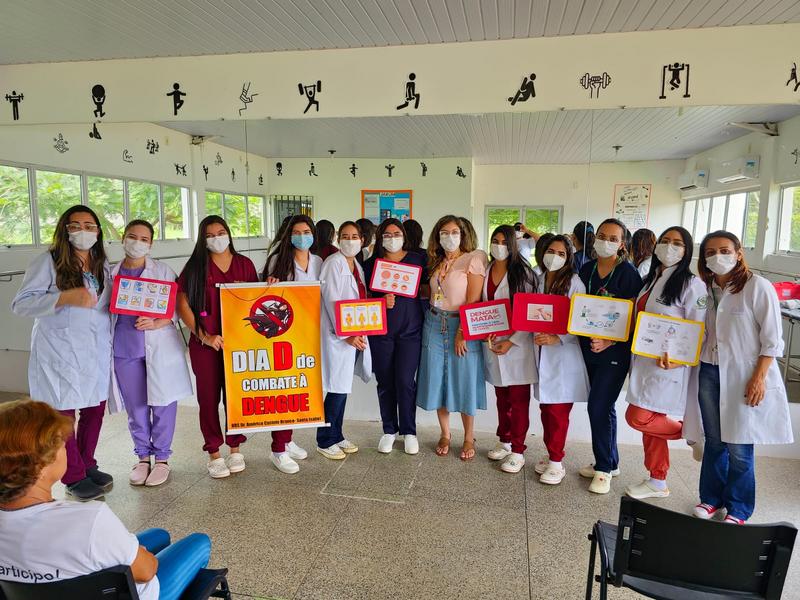 FMS realiza atividades educativas sobre dengue