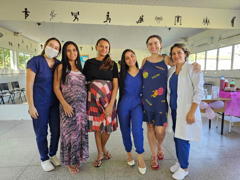 Equipes de Saúde da UBS Santa Isabel realizam palestra para gestantes