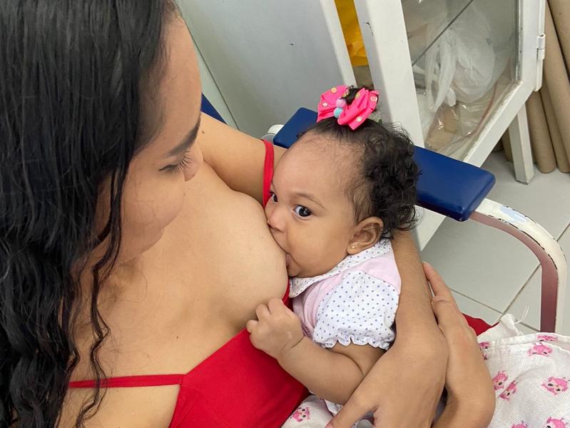 Maternidades da FMS participam do Agosto Dourado sobre aleitamento materno