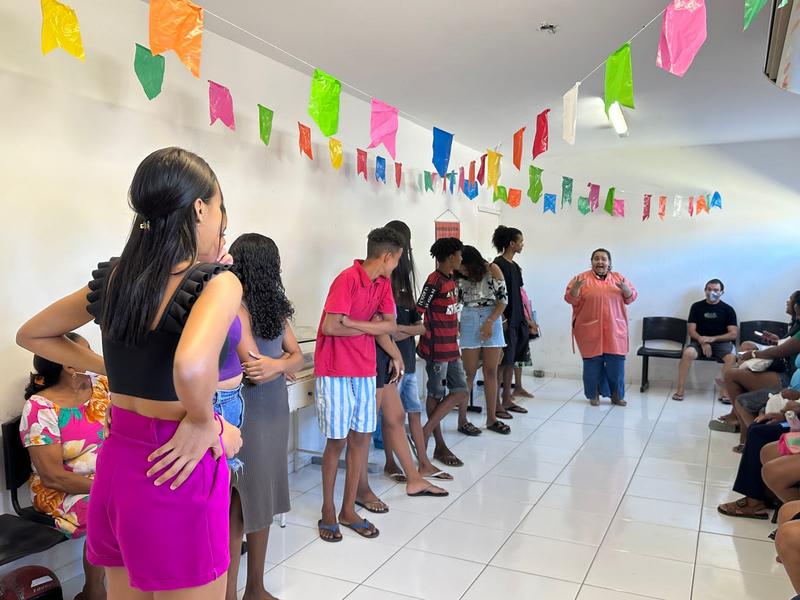 Ação em saúde da UBS Santa Maria da Codipi visa levar jovens para a unidade