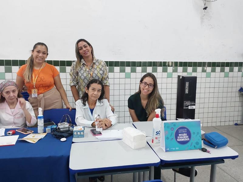 FMS participa de projeto que levou serviços de saúde para a comunidade do Torquato Neto