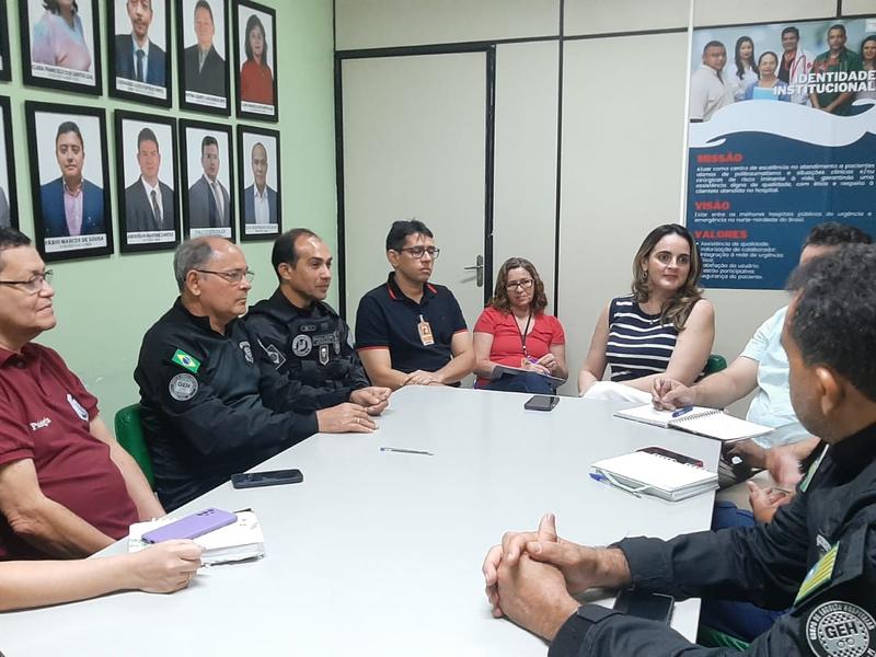 HUT e SEJUS mantêm parceria para atendimento de urgência dos presos
