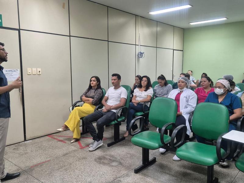 Hospital promove palestra sobre a importância do autocuidado do servidor da saúde Hospital promove palestra sobre a importância do autocuidado do servidor da saúde