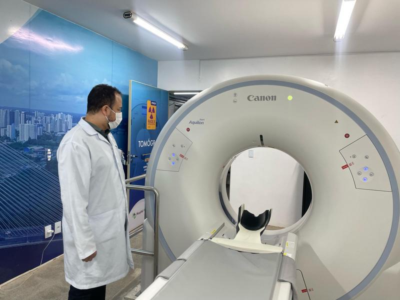 Hospital do Dirceu amplia tomografias de 30 para 500 exames mensais Hospital do Dirceu amplia tomografias de 30 para 500 exames mensais