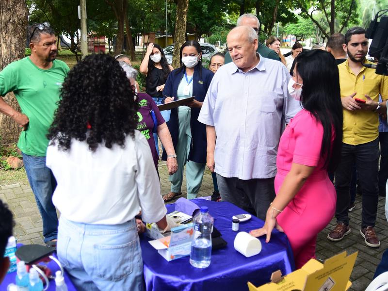 FMS realiza abertura da Campanha da Gripe na UBS do Saci FMS realiza abertura da Campanha da Gripe na UBS do Saci