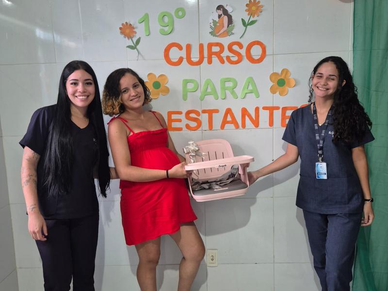 Cuidados na gravidez e pós-parto são abordados em curso para gestantes na UBS Poty Velho Cuidados na gravidez e pós-parto são abordados em curso para gestantes na UBS Poty Velho