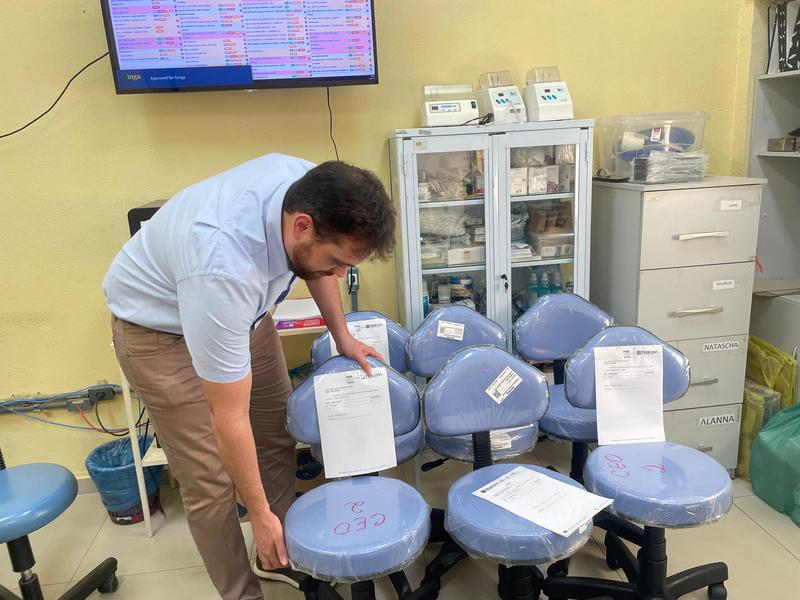 FMS distribui assentos odontológicos para unidades de saúde de Teresina FMS distribui assentos odontológicos para unidades de saúde de Teresina