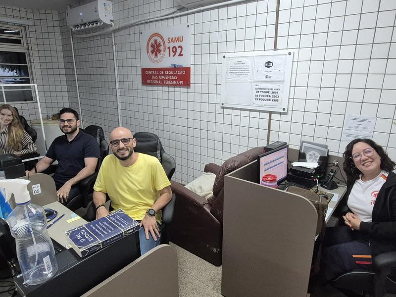 FMS adquire novos materiais para a Central de Regulação do SAMU em Teresina   